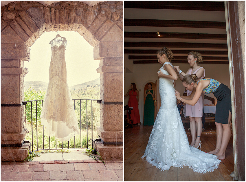 Wedding in a Spanish castle