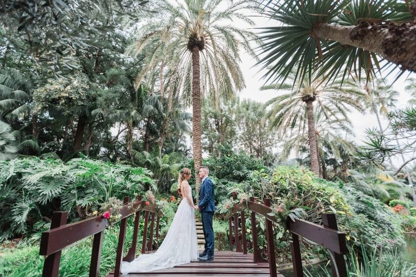boda en hotel Botanico