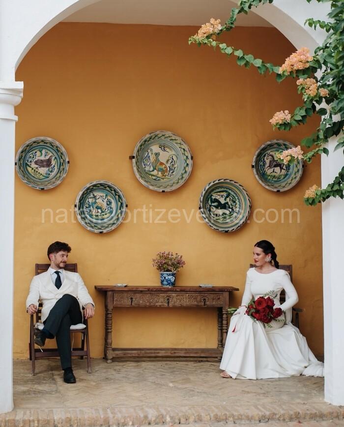 Boda estilo flamenco / Foto vía Natalia Ortiz Events Boda estilo flamenco / Foto vía Natalia Ortiz Events