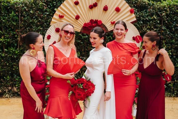 Boda estilo flamenco / Foto vía Natalia Ortiz Events Boda estilo flamenco / Foto vía Natalia Ortiz Events
